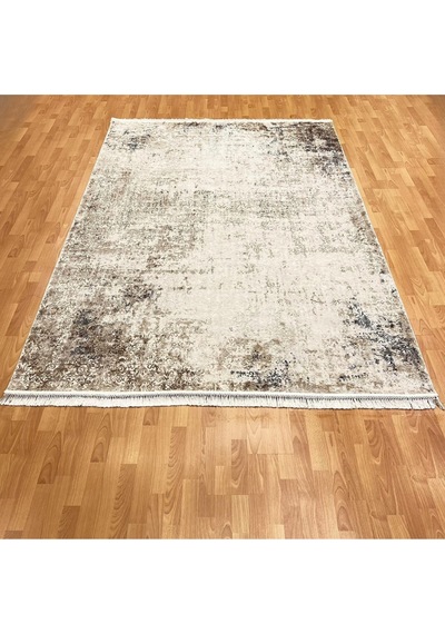Bulut Desenli 200 X 300 Yün Halı Gri