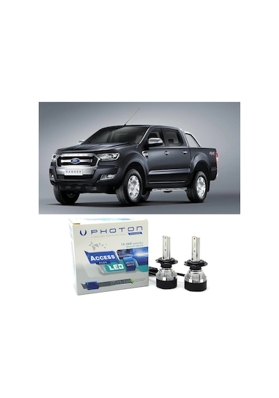 Ford Ranger Led Xenon Kısa Far Ampulü H11 Access Yeni Seri Beyaz 2012-2018