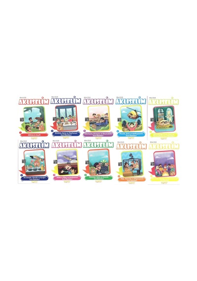 4.sınıf Çıtır Çıtır Türkçe + Fen Bilimleri + Sosyal Bilgiler + Aklıselim Hikaye Seti