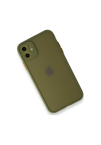 FitCase Apple Uyumlu iPhone 11 Kılıf Montrea Silikon Arka Kapak