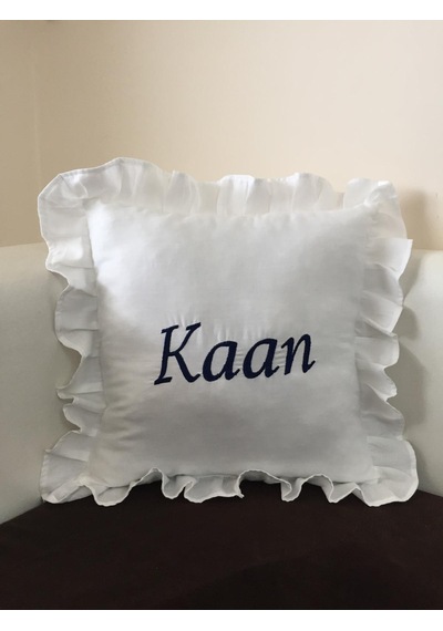 İsme Özel Nakışlı Bebek Takı Yastığı, Nakışlı Yastık