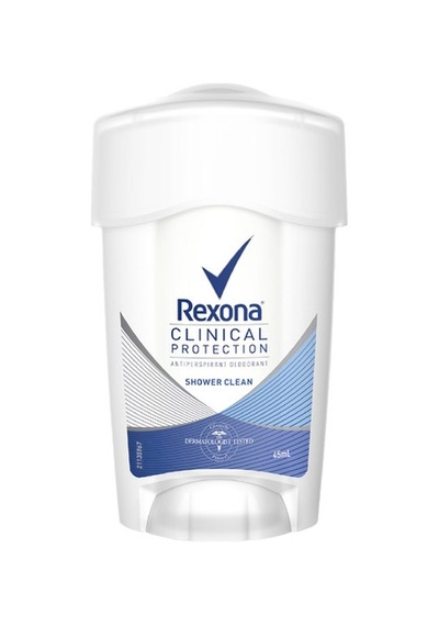 Rexona Clinical Protection Shower Clean Krem Kadın Deodorant 45 ML