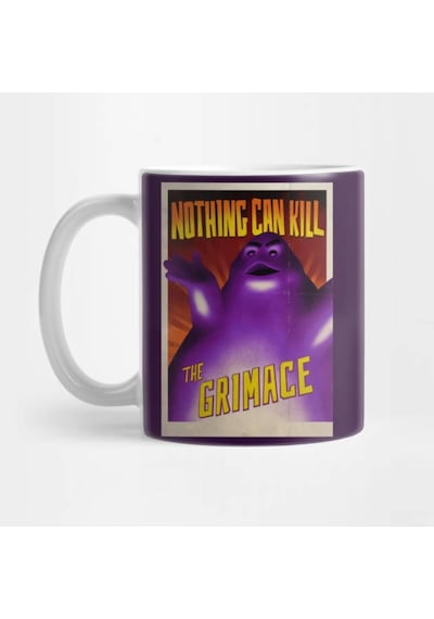 Nothing Can Kill... The Grimace Kupa Bardak Çok Renkli