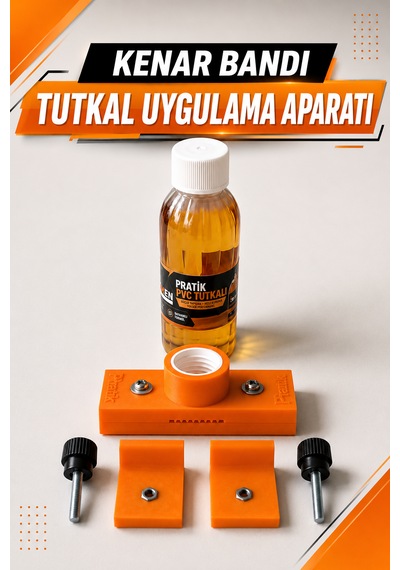 Kenar Bandı Tutkal Uygulama Aparatı Turuncu