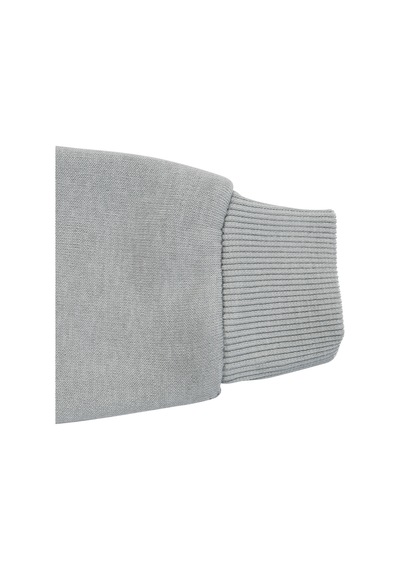 Bebegen Unisex Gri Kuzu Nakışlı Üç İp İkili Takım Çok Renkli