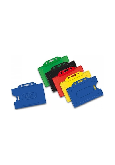 Mas Plastik Kart Muhafaza -Yatay-54x86-beyaz 50 Li 3520