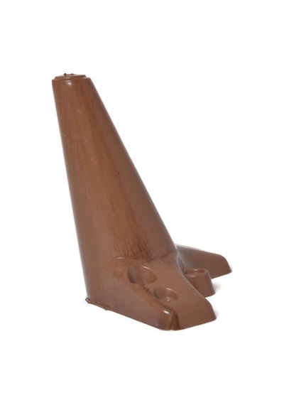 Zeygen Zirve Plastik Mobilya Baza Koltuk Kanepe Ayak 6 Adet 15 Cm Ceviz