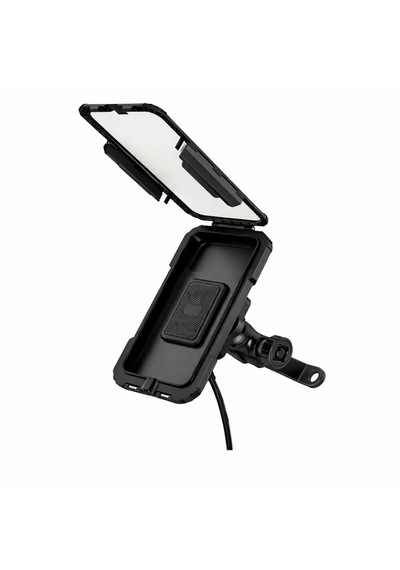 Knmaster Tt-950wuc Kablosuz Şarjlı Tüm Motosikletlere Uyumlu Kapalı Telefon Tutucu 1