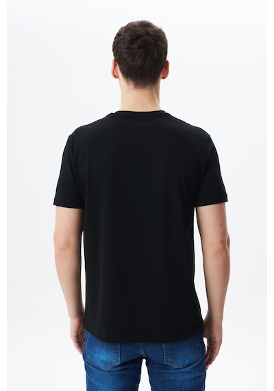 AR-MA Arma Erkek Regular Fit Baskılı Süprem Bisiklet Yaka Tişört Y29344453802 Siyah