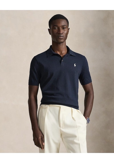 Polo Ralph Lauren Pamuklu Polo Yaka Lacivert