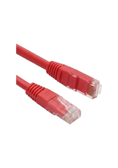 Ods 0.3m Cat6 Utp Lszh Saf Bakır Kırmızı Patch Kablo 10'lu Paket -217605