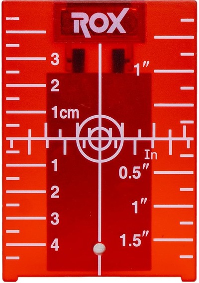 Rox 0273 Lazer İçin Görünürlük Arttırıcı Hedef Kartı Plakası