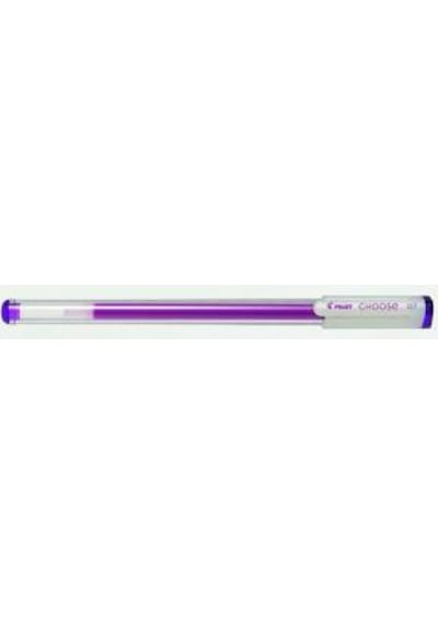 Pılot Choose Roller Jel Mürekkepli Kalem 0.7 MM Mor Tükenmez