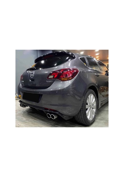 Opel Astra J Hb Rieger Difüzör Parlak Siyah Difizör 2009 2010 2011 2012 Arka+bodykit+ek+karlık