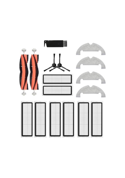 Xiaomi Vacuum Mop 2 Ultra Uyumlu Fırça Filtre Mop Seti-17 Parça