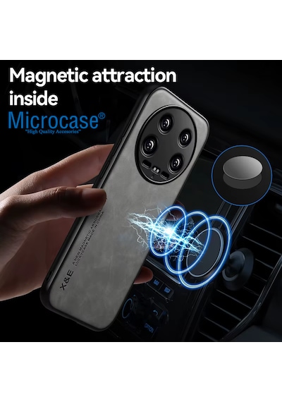 Microcase Google Pixel 10 Pro İçin Luxury Leather Series Deri Desenli Plastik Koruma Kılıf - Al8125 Siyah