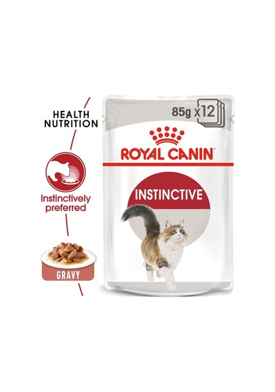 Tr Instinctive Gravy Pouch Yaş Kedi Maması 85 Gr X 12 Adet