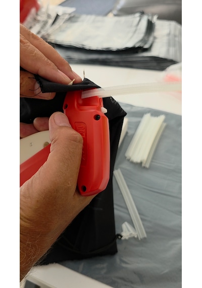 Caz Türban Gelinlik Tabancası 80x Ve 500 Adet 5 Soket 5mm Naylon Kılçık