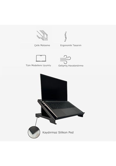 Hero Dizayn Laptop Standı - Laptop Yükseltici - Notebook Standı -