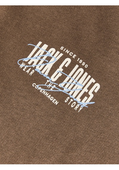 Jack&jones Erkek Göğüs Baskılı Bisiklet Yaka Uzun Kollu Sweatshirt - Aero - 12298492 Cocoa-small Print-1274740 Jack&jones Erkek Göğüs Baskılı Bisiklet Yaka Uzun Kollu Sweatshirt - Aero - 12298492 Cocoa-small Print-1274740