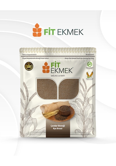 Fit Çavdar Lavaş Ekmeği 300gr Ve Chia Tohumlu Lavaş Ekmeği 300gr
