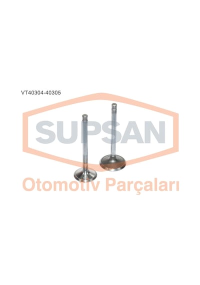 Supsan Vt40304-40305 Supap Takımı Kıa Bongo Pregıo K2700 2.7l J2 8v 97-04 0k65c12111-0k65b12121 1 Takım