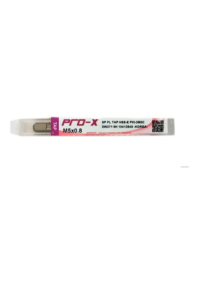 Pro-X Metrik Beş Helis Makine Kılavuzu M5X0.8 - Pkı-3M5C