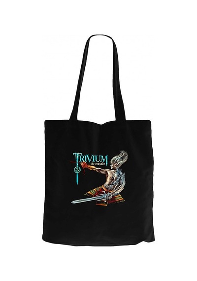Trivium The Crusade Siyah Kanvas Bez Çanta Siyah