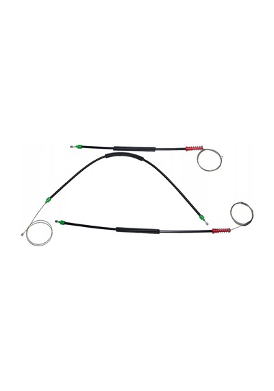 Ford S Max 2006-2015 6m21u27000-6m21u27001 Sol Ve Sağ Arka Cam Kriko Teli 2 Adet