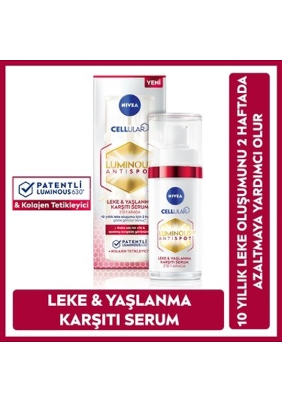 Hyaluronik Asit Ve Kolajen Tetikleyici Leke Karşıtı Cilt Serumu