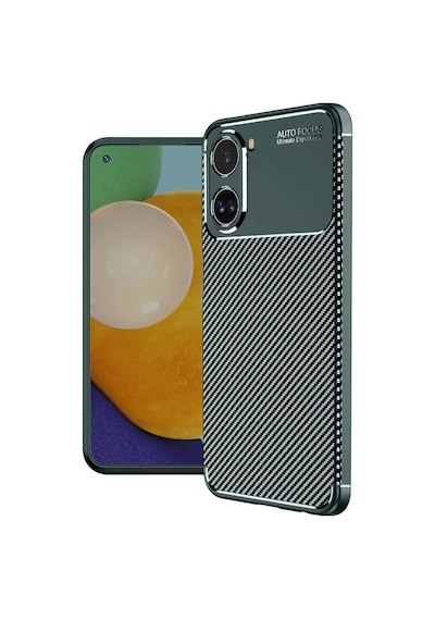 Poco X7 Pro Kılıf Auto Focus Karbon Kapak - Koyu Yeşil İtdark42909