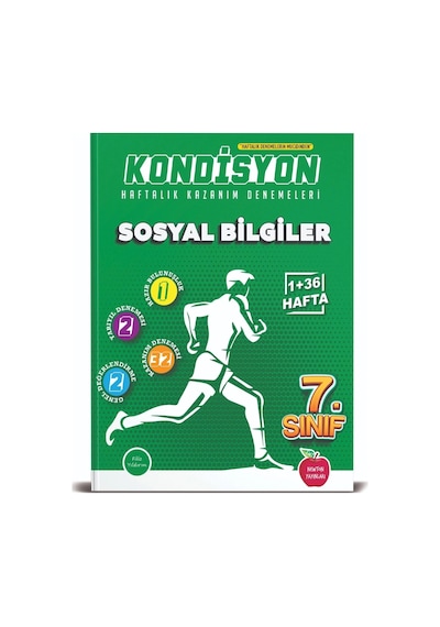 7. Sınıf Kondisyon Sosyal Bilgiler Denemeleri 37 Hafta -  Newton Yayınları