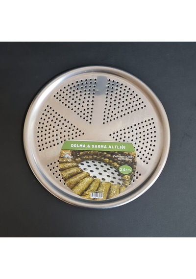 Dolma Ve Yaprak Sarma Altlığı Paslanmaz Çelik Tencere Altlığı 24 Cm Gümüş