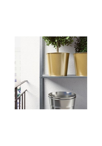 Ikea Daıdaı Çelik Saksı, Pirinç Rengi 04374818