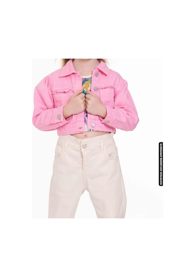 XO Kids Kız Beli Büzgülü Pantolon 4-8 Yaş 54713 Kpnt09079 Krem 001