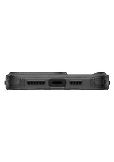 Apple Uyumlu iPhone 15 Pro Max Kılıf Skinarma Magsafe Şarj Özellik Yazı Desenli Airbag Orion Kapak Şeffaf