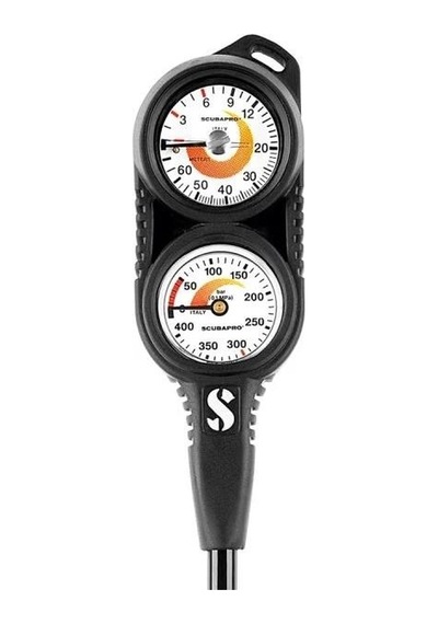 Scubapro Konsol Kompakt 400 Bar P. Geyc + 70mt Siyah