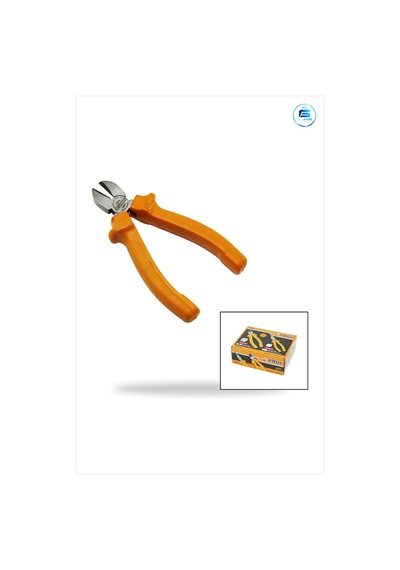 Yan Keski 160 Mm Dövme Çelik Turuncu Plastik Saplı Kesici Pense T