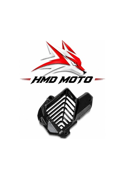 Hmdmoto Honda Pcx 2021-2024 Karbon Radyatör Kapağı