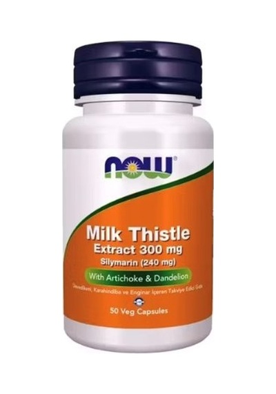 Now Milk Thistle 50 Kapsül