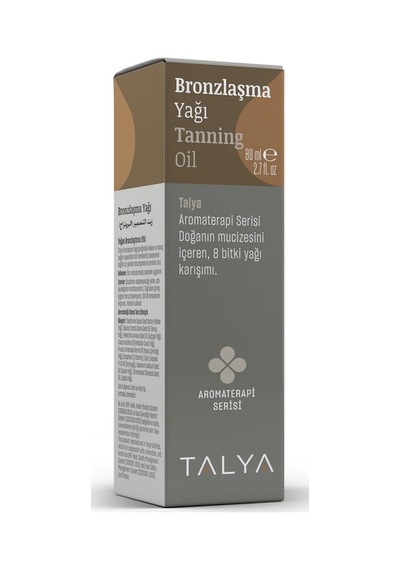 Talya Bronzlaşma Yağı 8 Bitki Yağ Karışımı ve E Vitamini 80 ML