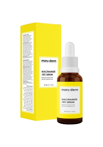 Maruderm Niacinamide %10 + Hyalüronik Asit + Panthenol Cilt Bakım Serumu 30 Ml - 6 Adet Tarı