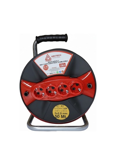 Arstech Ars32550 Seyyar Makara Kablo 3x2.5 Mm 50 Metre Diğer