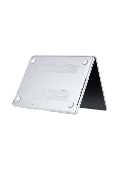 Apple Uyumlu MacBook Pro 16.2 2023 A2780 Kılıf Kristal Ön Arka Şeffaf Kapak 001
