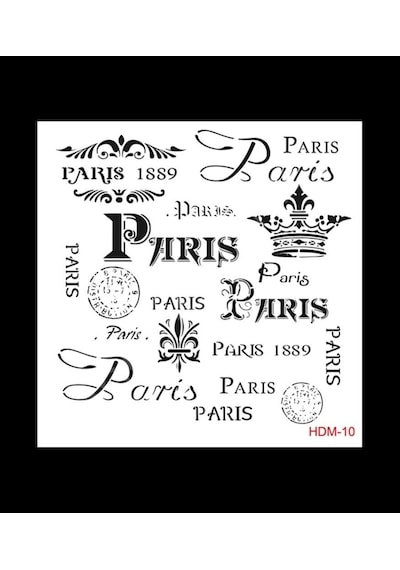 Hdm10 Cadence Home Dekor Stencil 25X25