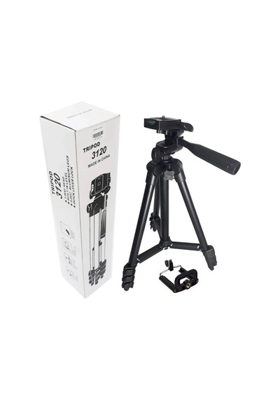 Thentech 360 Derece Dönen 3 Ayaklı Kaymaz Ayaklı Kamera Telefon Uyumlu Tripod
