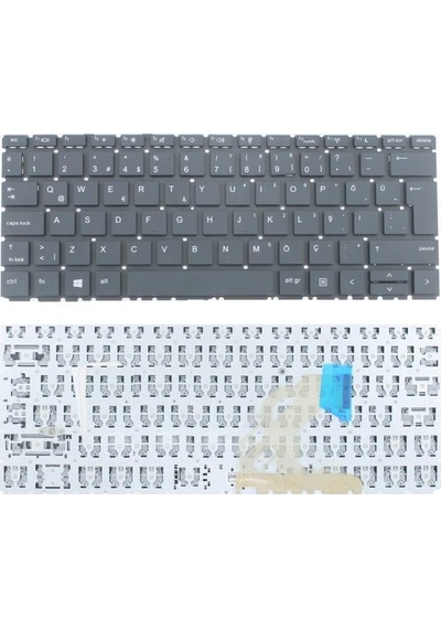 Hp Probook 430 G6, 430 G7 Notebook Klavyesi Siyah Tr Pknr144bs / Kl0590 17381294