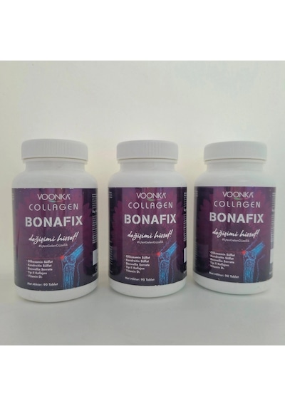 Voonka Bonafix 90 Tablet 3 Aylık Bone Paketi 90x3 270 Adet Tablet - Kofre