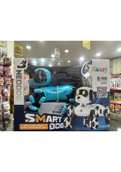 Neodog Robot Köpek Merdiven Çıkabilen Büyük Mavi Karışık