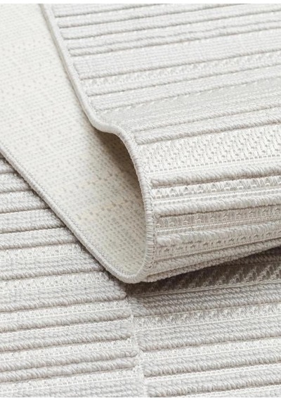 Eko Halı Mono Loop 01 Grey Sisal Görünümlü Bukleli Kaymaz Tabanlı Yıkanabilir Halı Gri